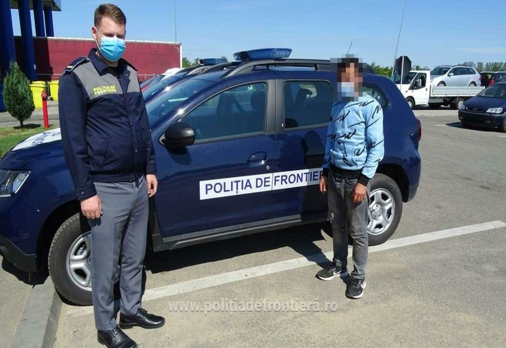 Cetăţean afgan, depistat de poliţiştii de frontieră de la Giurgiu, când încerca să intre ilegal în România