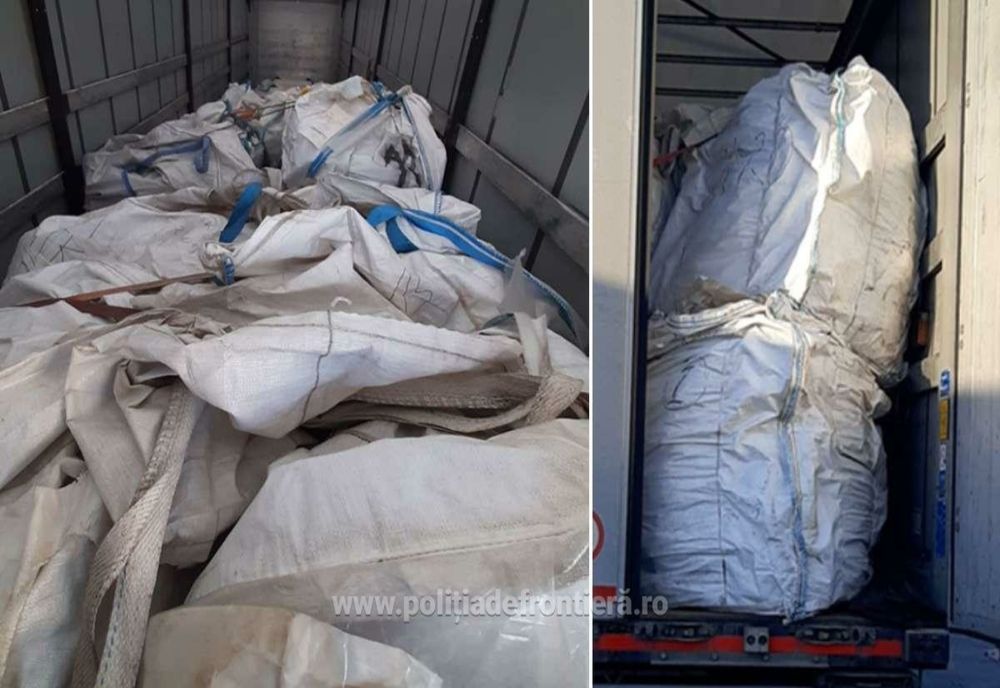 Transport cu 7 tone de deşeuri electronice şi electrice, oprit la Giurgiu