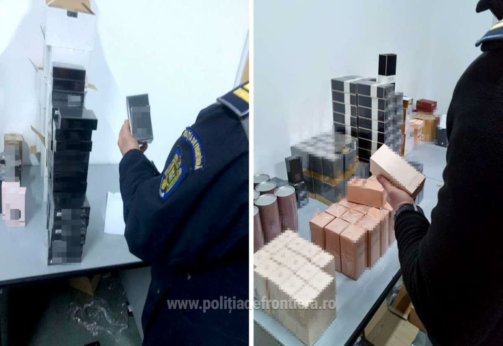 Haine, încălţăminte sport, parfumuri  şi ceasuri false, descoperite la Giurgiu!