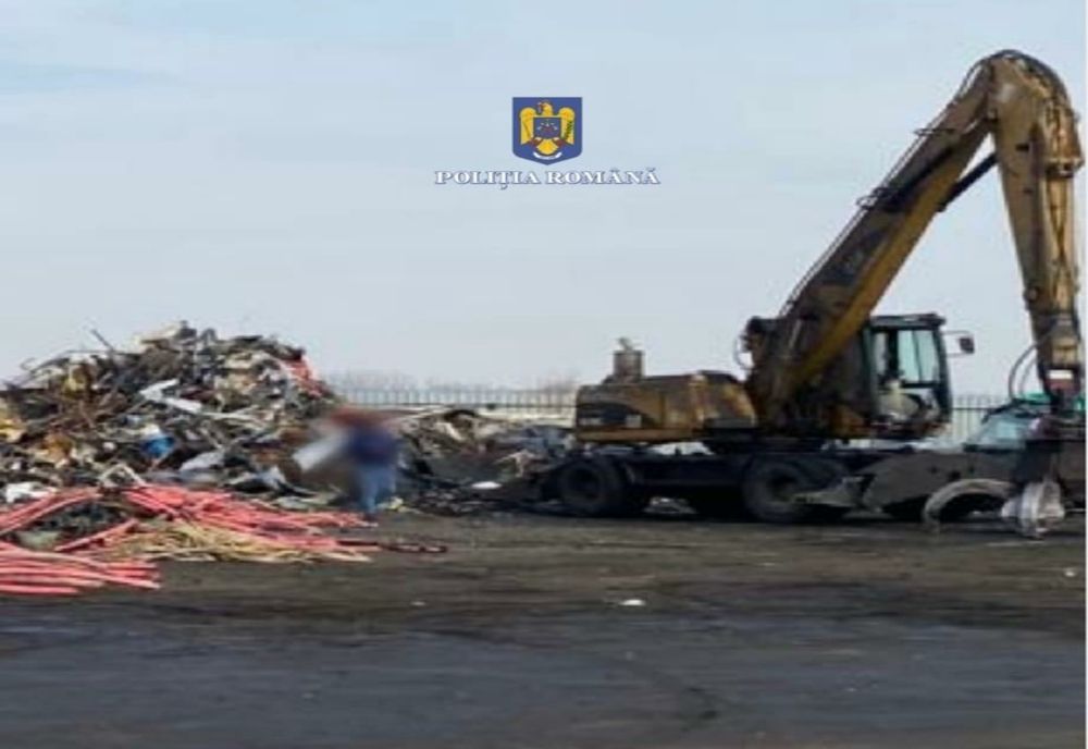 Aproape 5 tone de deşeuri, indisponibilizate de poliţişti în urma unei acţiuni în Oraşul Bolintin Vale