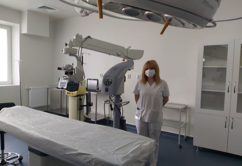Sală modernă pentru operaţii oftalmologice la Spitalul Judeţean de Urgenţă Giurgiu