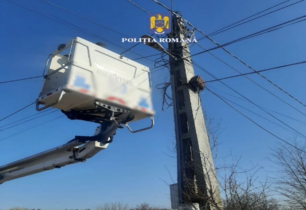 Şase persoane din judeţul Giurgiu, cercetate pentru furt de energie electrică