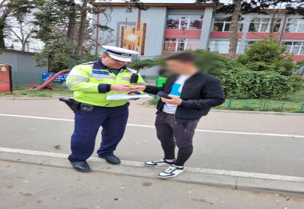 Giurgiu. Zeci de elevi, legitimaţi de poliţişti. Unde au fost găsiţi de oamenii legii
