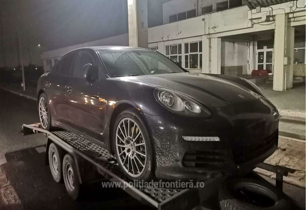 Autoturism căutat de autoritățile din Belgia, descoperit în P.T.F. Giurgiu 