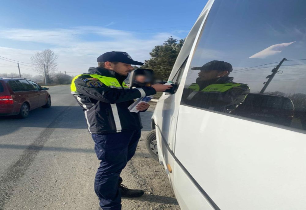 Giurgiu. Acţiune a poliţiştilor rutieri pe principalele artere din judeţ