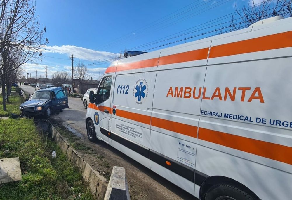 Accident rutier pe DN 5C, la Malu. Două persoane au fost rănite