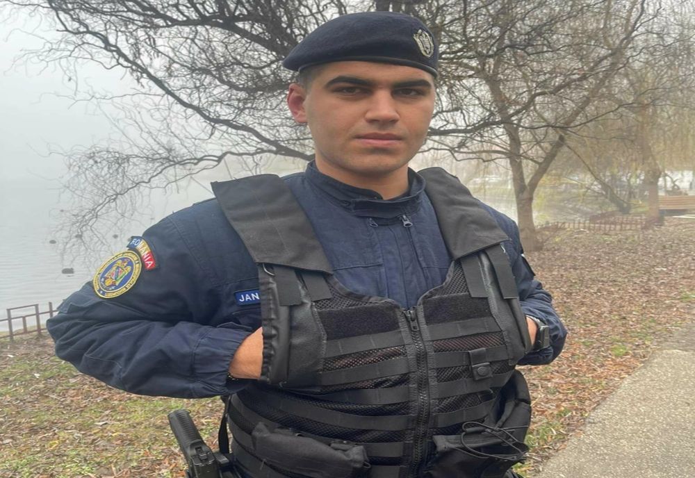 Giurgiu. Jandarm, salvator într-un accident rutier pe autostrada A1