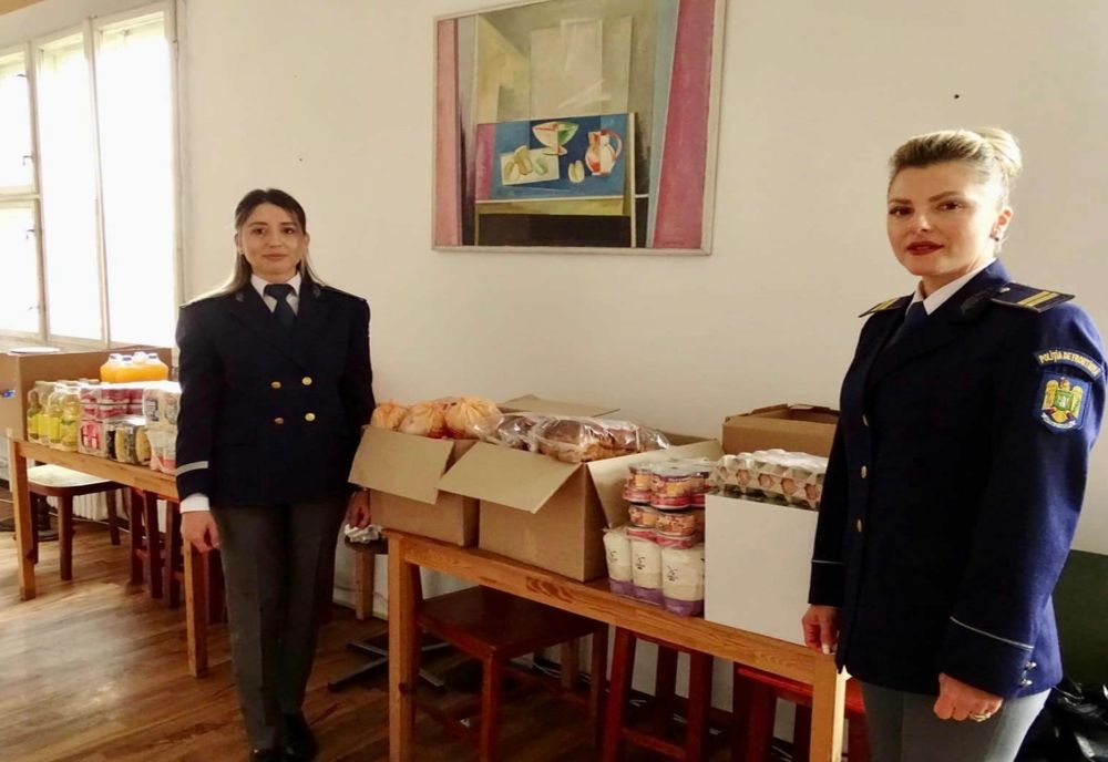 ITPF Giurgiu: Donaţie de alimente pentru tinerii seropozitivi şi pentru familiile defavorizate