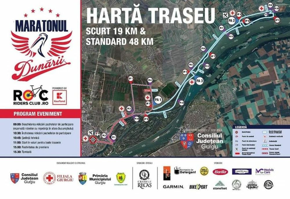Mâine se dă startul la cea de-a doua ediție a evenimentului sportiv de ciclism cu caracter competițional “MARATONUL DUNĂRII"