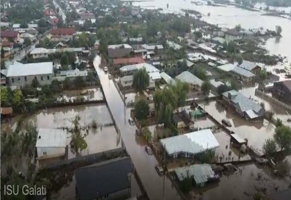 ALERTĂ DE VIITURĂ ÎN ZONELE AFECTATE DE INUNDAȚII