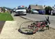 Accident rutier pe DJ 504. Biciclist lovit de un autoturism