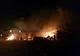 Animale moarte în urma unui incendiu, la Mihăilești. O femeie a făcut infarct de supărare și a murit