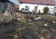 Un incendiu puternic a pus în pericol un bebeluș și un bătrân