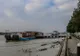 Dunărea, la cote alarmante. Cod portocaliu de inundaţii, în județul Giurgiu