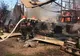Incendiu violent la Plopșoru. Utilaje agricole și zeci de tone de cereale, mistuite de flăcări