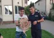 Cățel căzut într-o fosă septică, salvat de pompieri