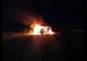 O autoutilitară a luat foc pe autostrada A1. Pompierii au intervenit