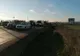Autoturism răsturnat pe DN 5. Șoferul nu a adaptat viteza la condițiile de drum