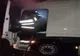 Camion cuprins de flăcări pe DN 41, la Prundu