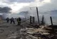 Trei gospodării din Gostinu, afectate de un incendiu