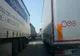 Coadă de autocamioane de peste zece kilometri la frontiera Giurgiu-Ruse