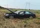 Un autoturism s-a răsturnat pe A1, în afara părții carosabile