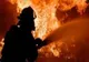 Incendiu la un adăpost de animale din Săbăreni 
