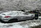 Patru autoturisme avariate în Giurgiu, după ce copaci încărcați cu zăpadă au căzut peste ele