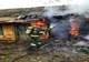 Bătrân din Comasca, găsit mort într-o casă mistuită de flăcări