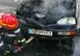 Incendiu la un autoturism în Vama Giurgiu