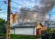 Două garaje din Giurgiu, cuprinse de flăcări. Două autospeciale au intervenit pentru stingerea incendiului