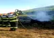 Un autoturism a ars în totalitate, la Copaciu, din cauza unui scurtcircuit