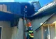 Incendiu la o casă din Giurgiu. Două persoane au suferit atac de panică