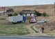 Accident pe DN 5B, în curbele de la Bălănoaia. Două autotrenuri au intrat în coliziune