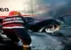 Incendiu la anvelopa unui camion, pe DN5 C