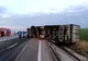Autocamion răsturnat pe DN5, între localitațile Plopșoru și Uzunu