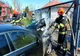 Giurgiu. Un autoturism a luat foc pe şoseaua Bălănoaiei