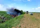 100 de anvelope uzate şi resturi menajere incendiate, la Mihăileşti 