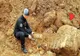 Proiectil de calibrul 152 mm, descoperit pe izlazul comunal dintr-o comună din Giurgiu