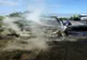 Autoturism în flăcări pe Autostrada A1, la Ciorogârla