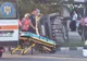 Giurgiu. Coliziune între două autoturisme pe şos Bucureşti. Unul dintre autoturisme s-a răsturnat