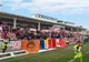 Măsuri de ordine pe Stadionul Marin Anastasovici din Giurgiu pentru meciul de fotbal F.C. Dinamo Bucureşti- F.C. Universitatea Craiova