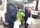 Produse alimentare donate de o fundaţie din Bucureşti pentru copiii din centrele de tip familial din Giurgiu