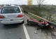 Accident rutier grav la Valea Plopilor, între o motocicletă şi un autoturism. A fost solicitat elicopterul SMURD. Motociclistul în stare gravă