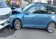Accident în Colibaşi. O femeie a fost rănită în urma coliziunii dintre două autoturisme