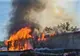 Trei case din Giurgiu, distruse de incendiu declanşat de la un scurtcircuit
