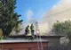 Incendiu violent cu degajări mari de fum la două locuinţe din Giurgiu