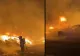 Incendiu devastator la un depozit de mase plastice din Giurgiu. S-a emis Ro Alert - VIDEO
