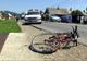 Accident rutier pe DJ 504. Biciclist lovit de un autoturism