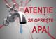 Locuitorii de pe trei străzi din Giurgiu nu vor avea astăzi apă potabilă